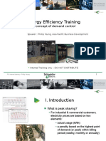 Energy Efficiency Training: - The Concept of Demand Control