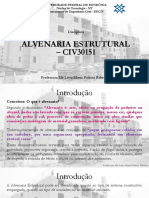 Aulas de Alvenaira Estrutural - 4