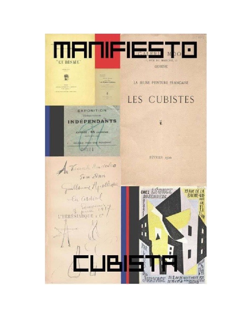 Apollinaire Guillaume Manifiesto Cubista Descargar gratis PDF