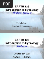 Midterm Review - Earth 123