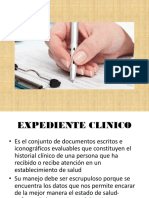 Diapositivas en Proceso Expediente Clinico