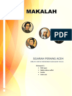 Makalah Sejarah Perang Aceh