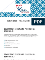 Competency 1 Presentation