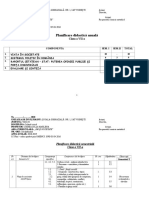 Planificare Cultură Civică-cls. a VII-A-AN ȘCOLAR 2018-2019