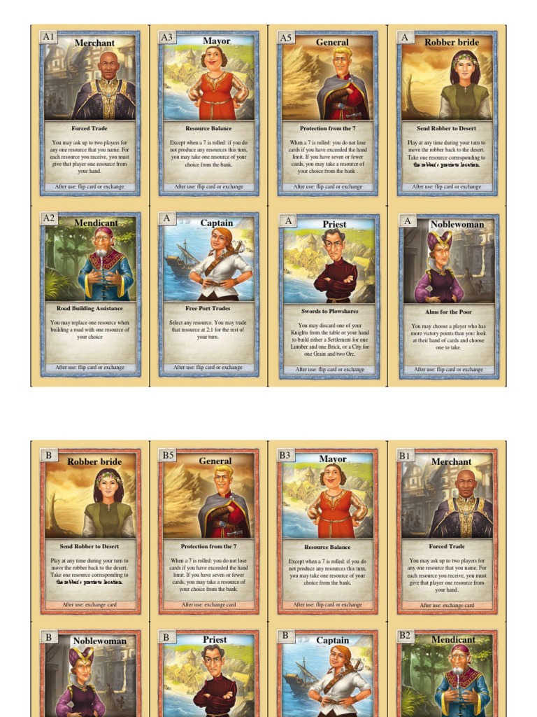 Catan Helpers PDF | PDF | Leisure | Sports