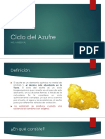 Ciclo Del Azufre