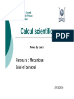 1 Cours Calcul Sciebtifique Introduction