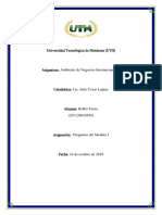 Tarea 1 Parcial 1 Ambiente de Negocios