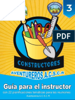 Constructor - Guía Para El Instructor Asociación Central Sur de Costa Rica