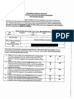 Financial Disclosure - Adam McFadden