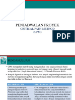 Penjadwalan Proyek-Metode Critical Path Method (CPM) PDF