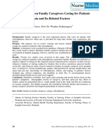 Review: Burden On Family Caregivers Caring For Patients With Schizophrenia and Its Related Factors