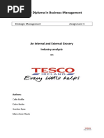 Tesco Assignment 