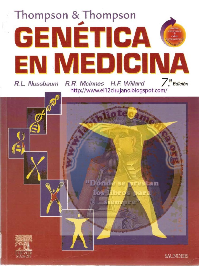 Genetica en Medicina Thompson & Thompson PDF | PDF