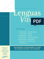 Lenguas V;vas 11: Intermedialidad e intertextualidad en el campo de las lenguas extranjeras y la traducción.