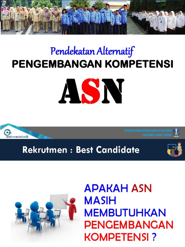 Pengembangan Kompetensi ASN di Jawa Timur | PDF | Karier & Perkembangan ...
