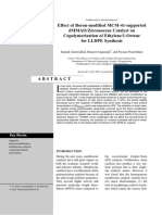 Effect of Boron Modified on MCM-41