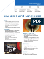 Low Speed Wind Tunnel Testing 20170519145206