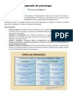 Compendio de Psicología