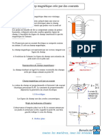 Champs Magnétique Crée Par Des Courants 2010 2011 (Dellali) PDF