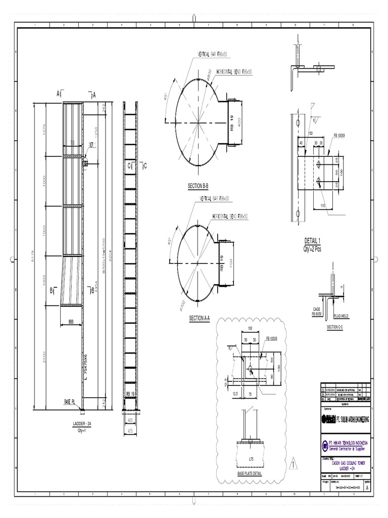 Ladder Construction Details | PDF