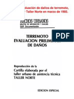 Manual de Evaluación de daños del terremoto de 1985
