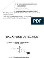 Image-space and object-space visibility algorithms