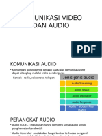 Komunikasi Video Dan Audio