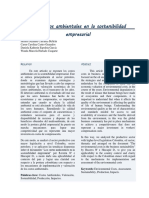 ARTICULO 1, Los Costos Ambientales en La Sostenibilidad Empresarial