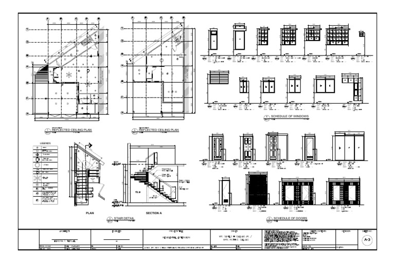 Door and Window Schedule Details | PDF | Window | Houses