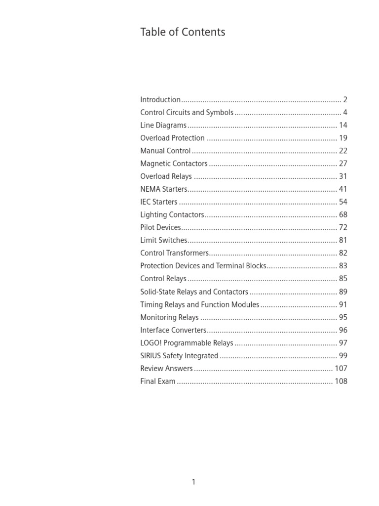 Control Components PDF | PDF | Relay | Switch