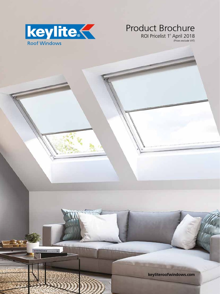 2693 Keylite Brochure 2018 RevM ROI Web-Min | PDF | Window | Roof