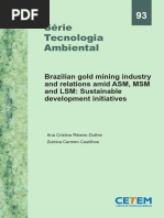 Brazilian Gold Mining Industry and Relations Amid ASM, MSM and LSM- Sustainable Development Initiatives