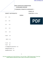 Solution of Cnse Sample Paper Class 7 Maths Fa2