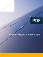 Rapport annuel d'activité 2016