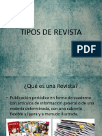 Tipos de Revista