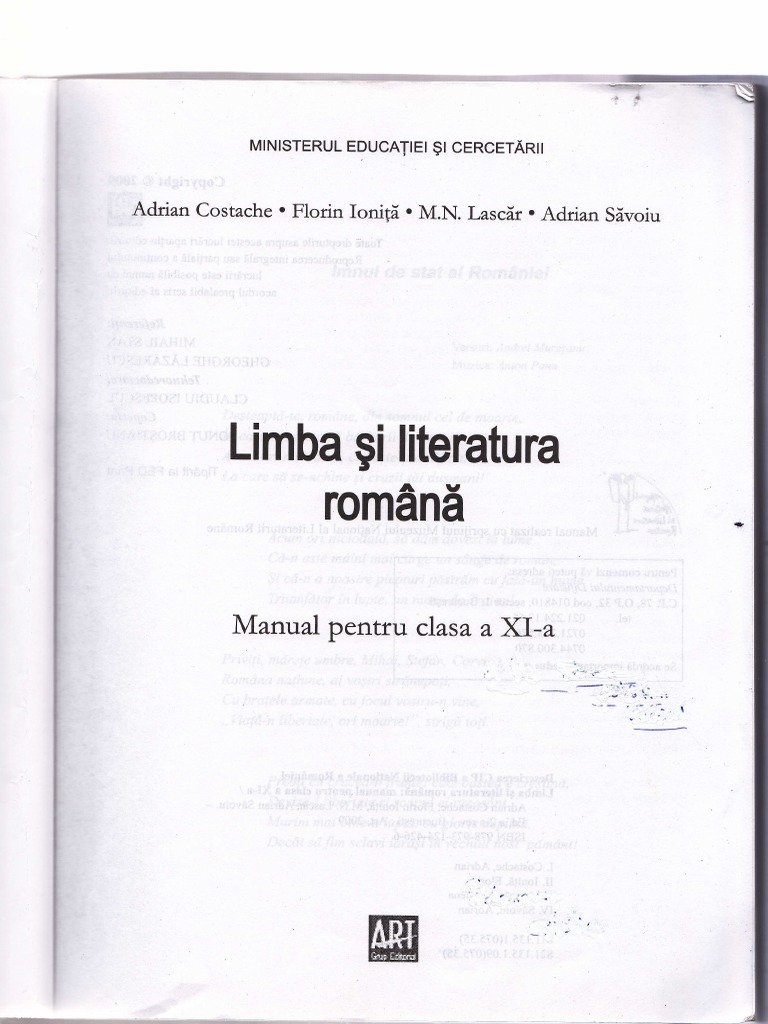 filehost-limba-romana-clasa-xi-editura-art-pdf