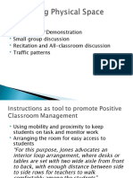 Seat Work Presentation/Demonstration Small Group Discussion Recitation and All-Classroom Discussion Traffic Patterns