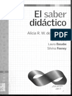 2 BASABE Y COLLS La Ensenanza en El Saber Didactico Gris PDF