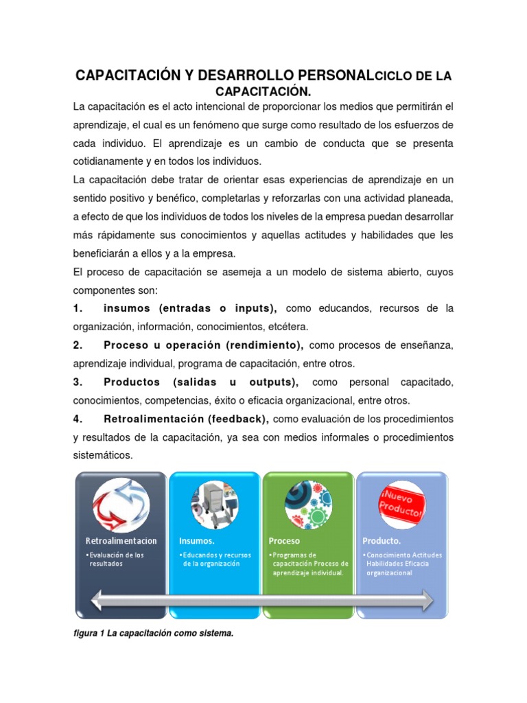 Capacitacion y Desarrllo Personal. | PDF | Gestión de recursos humanos ...