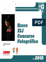 Bases Concurso Fotografia 2018