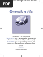 Evangelio y Vida Noviembre - Diciembre 2018