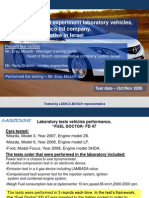 BOSCH Ledico Mazda 6 Fuel Doctor FD 47 Test Results