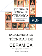 Cosentino, Peter. Enciclopedias de Técnicas de Cerámica