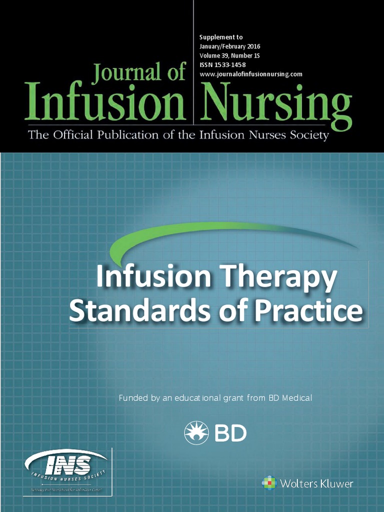 INS Standards of Practice 2016 0 PDF Intravenous Therapy Nursing