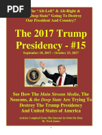 Trump Presidency 15 - September 18, 2017 – October 23, 2017