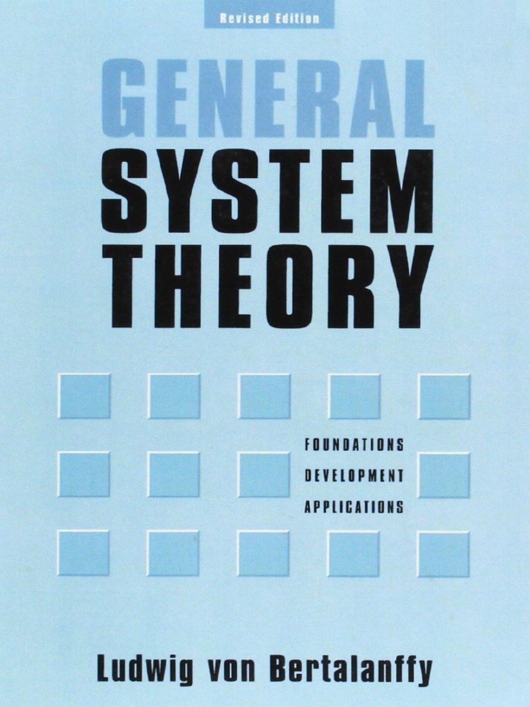 General System Theory | PDF | Systems Theory | System