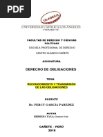 Obligaciones