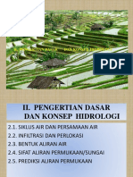 Pengertian Dasar Dan Konsep Hidrologi