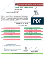 Convocatoria Cursos 17 A